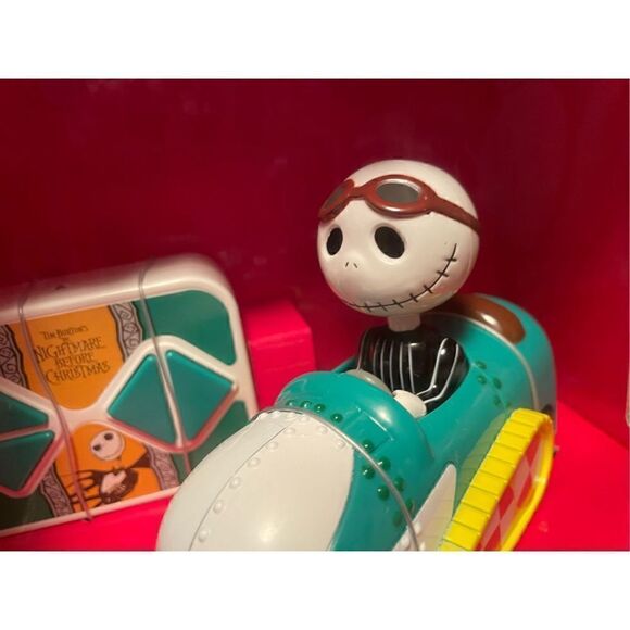 Nightmare Before Christmas Remote Control Jack Snowmobile Jun Planning NEW - Picture 3 of 10